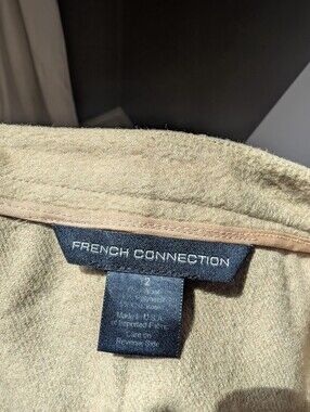 Vintage French Connection Camel Skirt